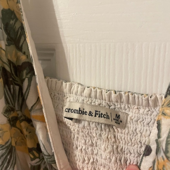 Abercrombie & Fitch button through maxi dress - Picture 6 of 7